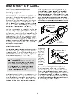 Preview for 17 page of ICON Health & Fitness PRO-FORM PREMIER 1300 User Manual