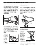 Предварительный просмотр 9 страницы ICON Health & Fitness PRO-FORM REVOLUTION User Manual