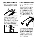 Preview for 22 page of ICON Health & Fitness Pro-Form Sport 3.0 User Manual