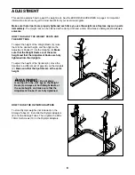 Предварительный просмотр 8 страницы ICON Health & Fitness PRO-FORM SPORT OLYMPIC RACK XT User Manual