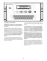 Предварительный просмотр 14 страницы ICON Health & Fitness Pro-Form Trainer 5.0 User Manual