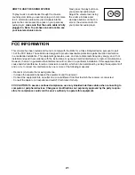 Preview for 21 page of ICON Health & Fitness PRO-FORM TRAINER 720 User Manual