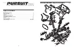 Preview for 2 page of ICON Health & Fitness WESLO PURSUiT 795i User Manual