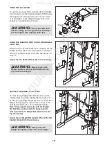 Preview for 16 page of ICON IP NordicTrack Competition Series User Manual