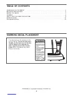 Preview for 2 page of ICON IP PRO-FORM VIBE 980 ZL User Manual