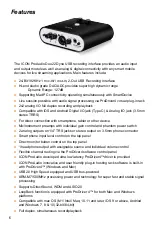 Предварительный просмотр 6 страницы ICON ProAudio DUO 22 Manual