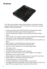 Preview for 6 page of ICON ProAudio LIVE-CONSOLE User Manual