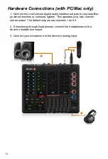 Preview for 14 page of ICON ProAudio LIVE-CONSOLE User Manual