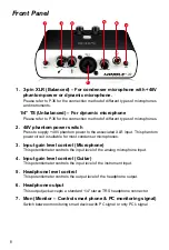 Preview for 8 page of ICON ProAudio MobileR Dyna User Manual