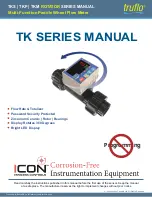 Предварительный просмотр 1 страницы Icon Process Controls truflo TK Series Manual