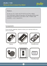 Предварительный просмотр 4 страницы Icon Process Controls truflo Ultraflo UF500 Instruction Manual