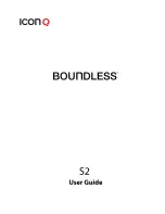 Icon Q Boundless S2 User Manual preview