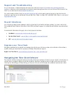 Preview for 9 page of Icon Time Systems Universal Time Clock RTC-1000 2.5 Product User Manual