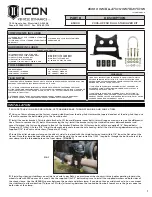 Preview for 5 page of ICON 37701CP Installation Instructions Manual