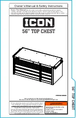 Preview for 7 page of ICON 56135 Owner'S Manual & Safety Instructions