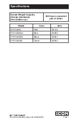 Preview for 9 page of ICON 56135 Owner'S Manual & Safety Instructions