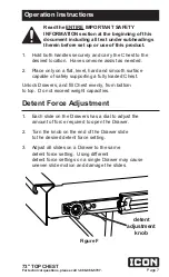 Preview for 15 page of ICON 56140 Owner'S Manual & Safety Instructions