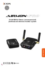 Preview for 1 page of ICON AIRMON PRO User Manual