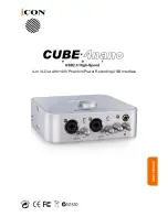 Preview for 1 page of ICON CUBE 4 Nano User Manual