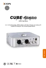 ICON Cube 4nano User Manual preview