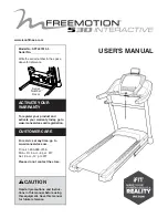 Preview for 1 page of ICON FREEMOTION 530 INTERACTIVE User Manual