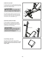 Preview for 16 page of ICON GOLD'S GYM XR 10.1 User Manual