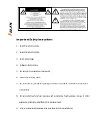 Preview for 2 page of ICON i-DJX User Manual