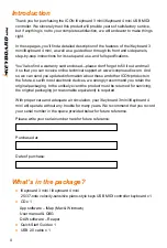 Preview for 4 page of ICON iKeyboard 3 mini User Manual