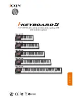 Предварительный просмотр 1 страницы ICON iKeyboard 3X User Manual