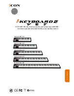 Preview for 1 page of ICON iKeyboard3S-VST User Manual