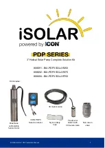 Предварительный просмотр 1 страницы ICON iSOLAR PDP Series Instruction Manual