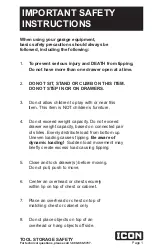 Preview for 3 page of ICON ITSOH56R Owner'S Manual & Safety Instructions