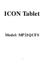 ICON MP21QCFS Manual preview