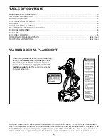 Preview for 2 page of ICON NordicTrack A.C.T. COMMERCIAL User Manual