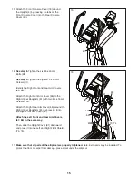 Preview for 15 page of ICON NordicTrack AUDIOSTRIDER 990 PRO User Manual