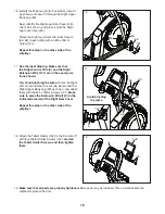 Preview for 15 page of ICON NordicTrack COMMERCIAL 14.9 User Manual