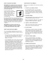 Preview for 21 page of ICON NordicTrack COMMERCIAL 14.9 User Manual