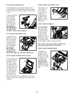 Preview for 16 page of ICON NordicTrack COMMERCIAL S10i STUDIO CYCLE User Manual