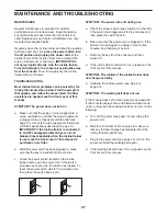 Preview for 27 page of ICON NordicTrack COMMERCIAL X32i User Manual