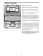 Preview for 12 page of ICON NordicTrack E500 User Manual