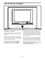 Preview for 16 page of ICON NordicTrack EXP10i User Manual