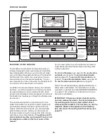 Preview for 15 page of ICON NordicTrack T 20.0 User Manual