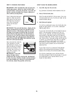 Preview for 16 page of ICON NordicTrack T 20.0 User Manual