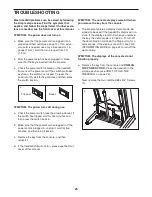 Preview for 25 page of ICON NordicTrack T 20.0 User Manual