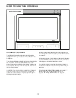 Preview for 16 page of ICON NordicTrack VU29 User Manual