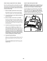 Preview for 28 page of ICON NordicTrack X11i INCLINE TRAINER User Manual