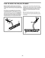 Preview for 29 page of ICON NordicTrack X11i INCLINE TRAINER User Manual