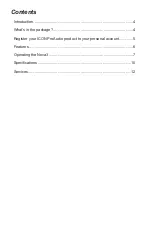 Preview for 3 page of ICON NOVA3 User Manual