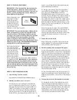 Preview for 16 page of ICON NprdicTrack VIEWPOINT 3600 User Manual