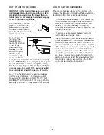 Preview for 19 page of ICON NTL14119.0 User Manual